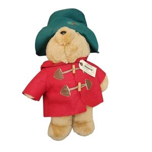 Paddington Bear 1996/1997 Sears Christmas Holiday Collectible Plush Vintage